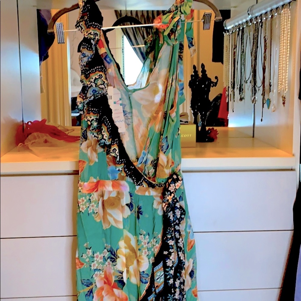 Farm Rio for Anthropologie Monica Wrap Dress